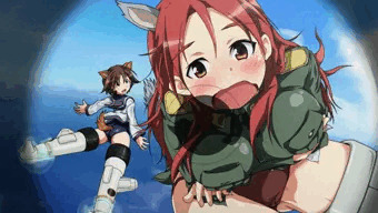 ミーナ隊長、広報中ピントがやたら胸部に偏る事に気づいたの巻！