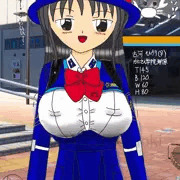 古賀ひかりちゃんの全裸登校