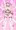 チアリーピンクアクスタ用立ち絵