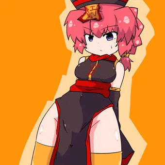 キョンシーコスオリキャラパンツ