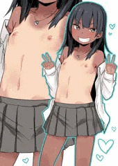 真っ黒日焼けっ子ちゃん