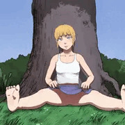たくし上げ金髪碧眼ちゃん