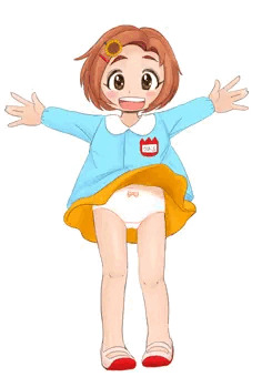 園児のかおるちゃん（おもらし差分あり）