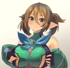 はーい、パティちゃんのおっぱいサンドですよー！