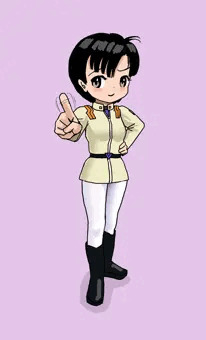 チッチッチとしてみせるマヤさん