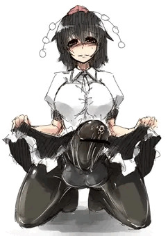 黒タイツ×ふたなり×文ちゃん