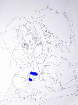 リカちゃんの代わりに身体を差し出すドールリカ。