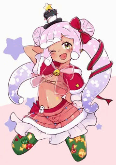 黒ギャルサンタぷにるちゃん