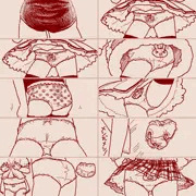 手書きパンツ１５