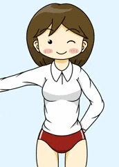 体操着モブ子