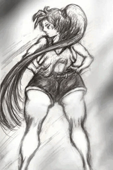 何かどこかで見た格闘家娘。