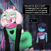 Your Personal Stepping Stool Ralsei