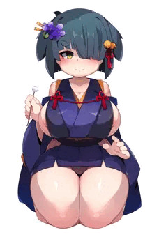 極生乳イラコン用座敷童ちゃん