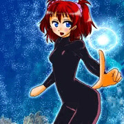 ダイバースーツ光ちゃん　カラー差分