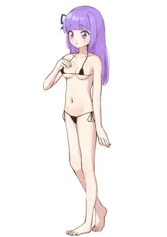 スミレちゃんらくがき