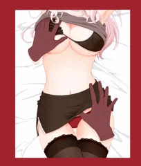 おっぱい、ストッキング、下乳