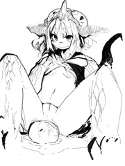 とかげちゃんの排卵シーンのらくがき