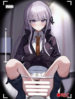 リク絵　（和式トイレでする霧切さん）