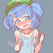 にとりがエロトラップに引っかかった