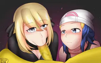 シロナ　ヒカリ　催眠フェラ