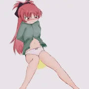 落書き　杏子ちゃん拘束放置