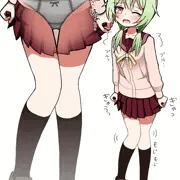 たくさん我慢してた女の子