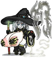 ロリ超乳魔女
