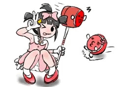 今月描いた太鼓ガールズ