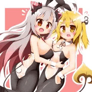 半透明バニー