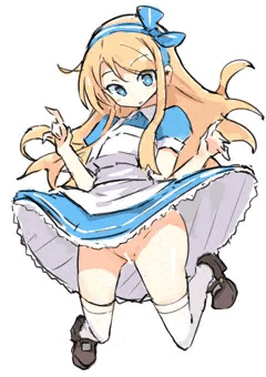ノーパンアリスちゃん