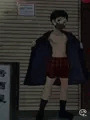 人気のない夜の露出