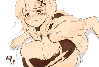 【膨乳+膨尻＆壁尻】シンフォギア 切歌ちゃんが壁尻をしたら強制的におっぱいとお尻を大きくされた漫画