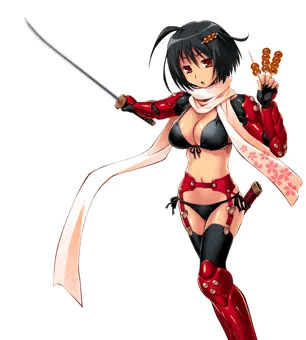 AUC自キャラ侍娘