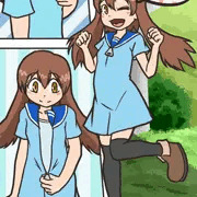 クレアちゃん野外露出