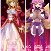 コミックマーケット91　女騎士の城　展示ポスター＋テーブルクロス