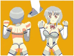 女子レスラー
