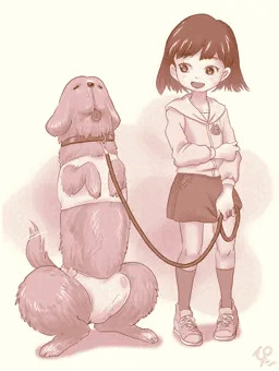 ちんちん（鎮座を語源とする犬の芸）