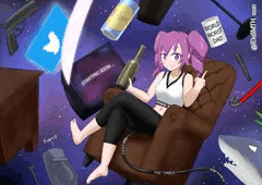 Otachan debut stream in a nutshell