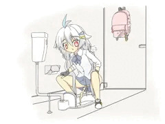 お花摘み アポロちゃん