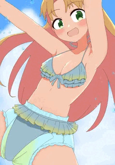 瑠璃ちゃん水着おむつ
