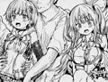 みのりんと五十鈴っちがえちちな目にあう漫画ペン入れ中