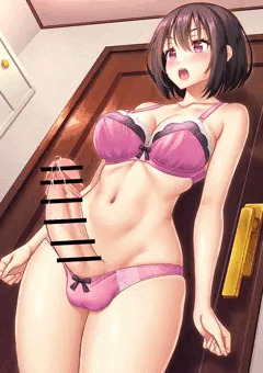 下着から飛び出しちゃったふたなりチ○ポ