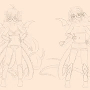Purewhite Kurono and Kirino