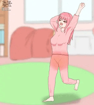 おねしょした朝から追いおしっこ