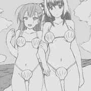 【裸差分有】夜見結芽の貝殻水着撮影
