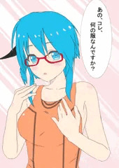 謎の服を着てもらう。