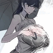 傘がヘタ