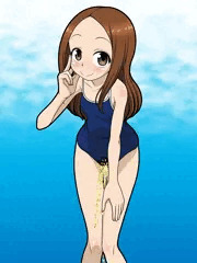 高○さんのスク水お漏らし