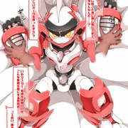 斬機シグマくんに疑似性器ユニットを付けてえっちする絵