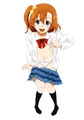 ほのか制服脱衣
